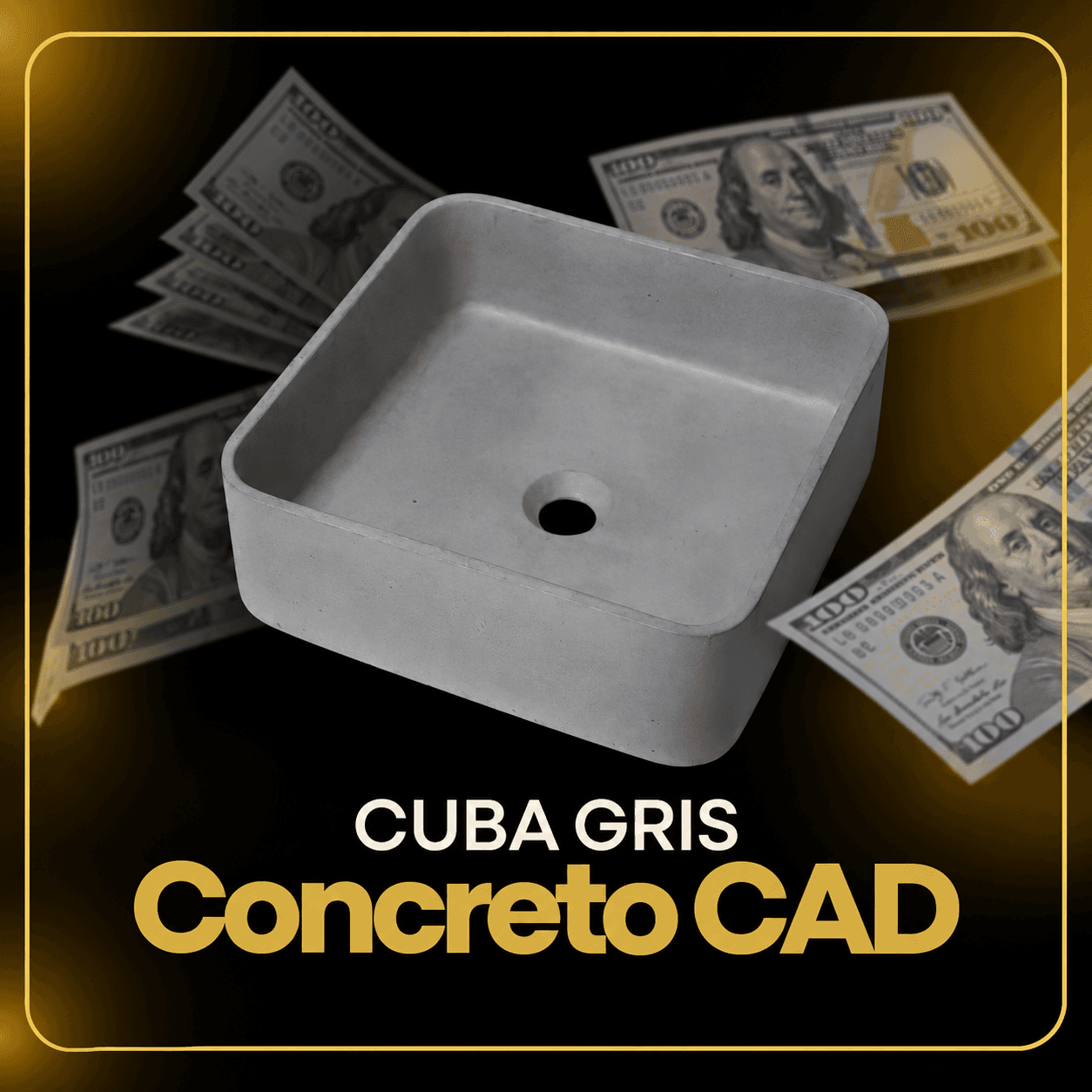 Cuba Gris: Concreto CAD